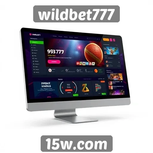 Interface e usabilidade do site wildbet777